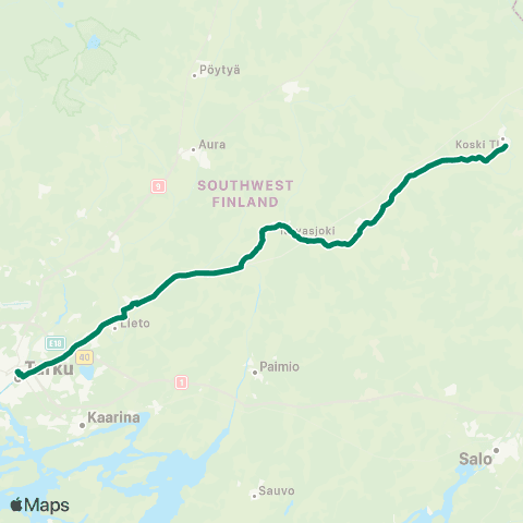 Föli Koski tl-Marttila-Lieto-Turku map