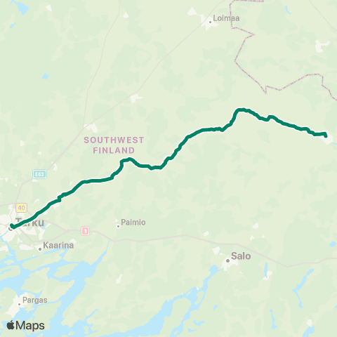 Föli Somero-Koski tl-Marttila-Lieto-Turku map