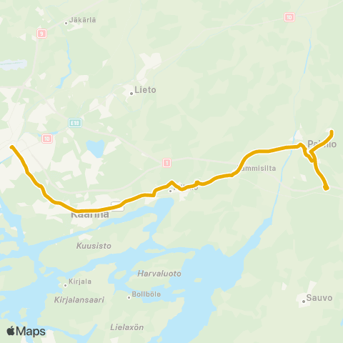 Föli Huso th-Paimio-Piikkiö-Puutori map