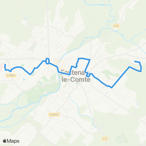 Fontélys Pôle santé - Ctre comm. / Les Moulins Liot map