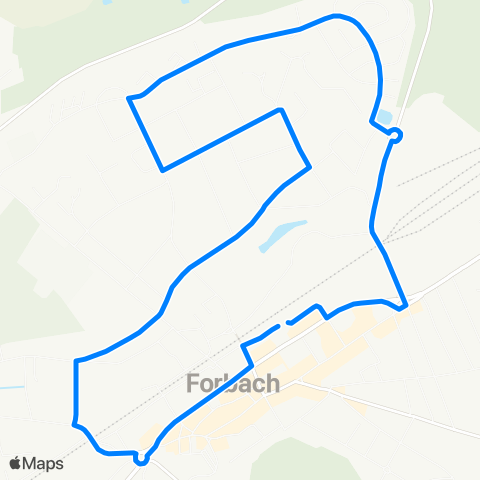 Forbus Forbach Gr - Bellevue map
