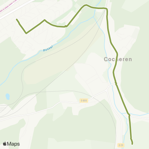 Forbus Cocheren Pont d'Aut. - Collège du Hérapel map