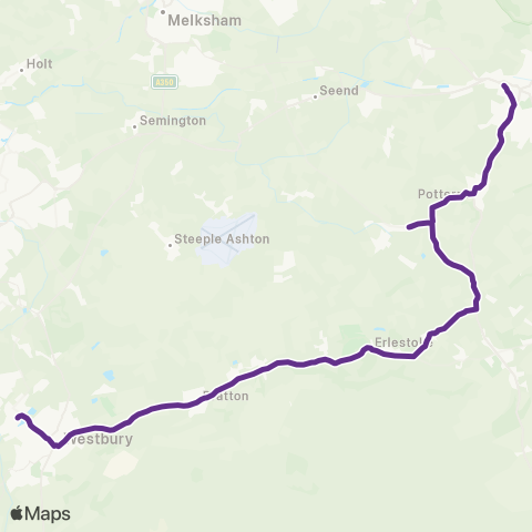 Faresaver Manvers House - Market Place Bus Island map