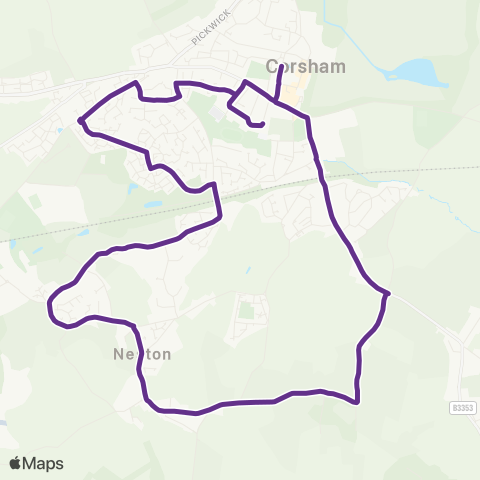 Faresaver Newlands Road Co-Op - Newlands Road map