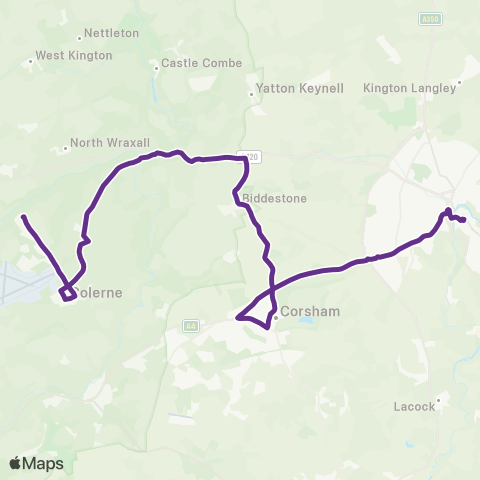 Faresaver Pinewood Way - Bus Station map