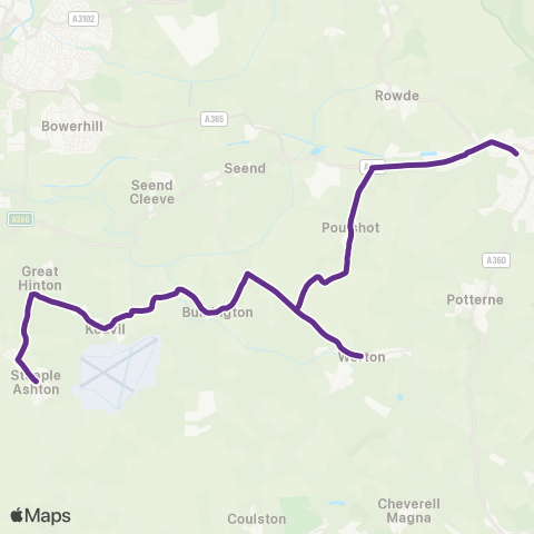 Faresaver The Pelican - Manvers House map