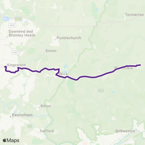 Faresaver Withymead Road - Cecil Road map
