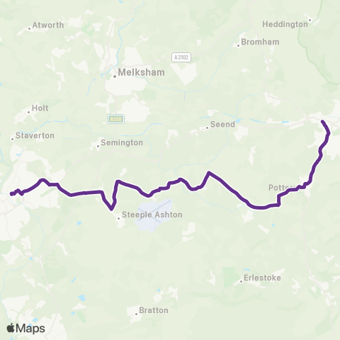 Faresaver Market Place Bus Island - Manvers House map