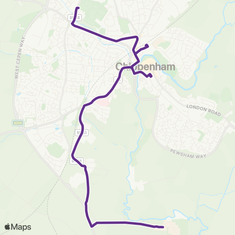 Faresaver Sheldon School - Lackham College Grounds map