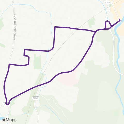 Faresaver Town Bridge - Town Bridge map