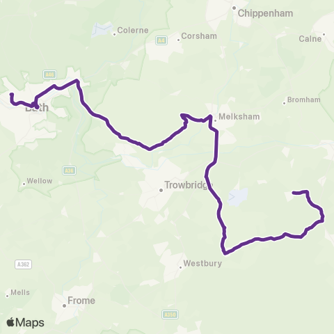 Faresaver Royal United Hospital - Village Hall map