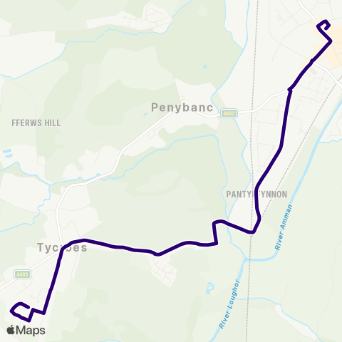 First South & West Wales  map