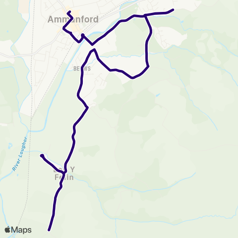 First South & West Wales  map