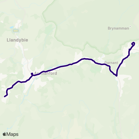 First South & West Wales  map
