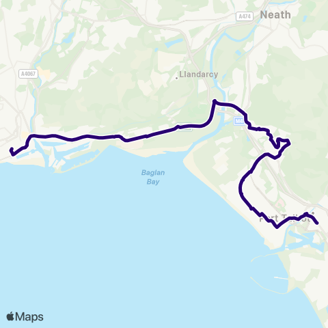 First South & West Wales  map