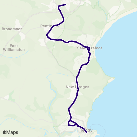 First South & West Wales  map