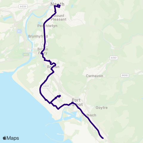 First South & West Wales  map