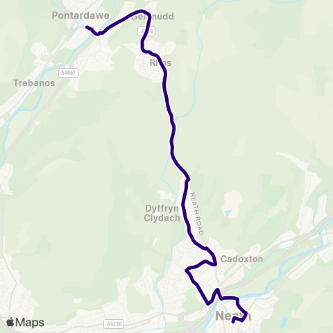 First South & West Wales  map