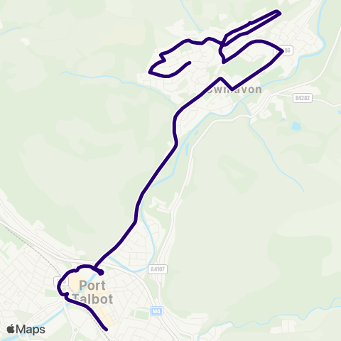 First South & West Wales  map