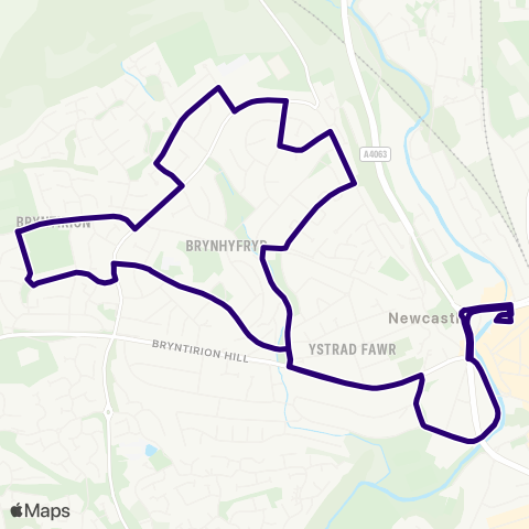 First South & West Wales  map