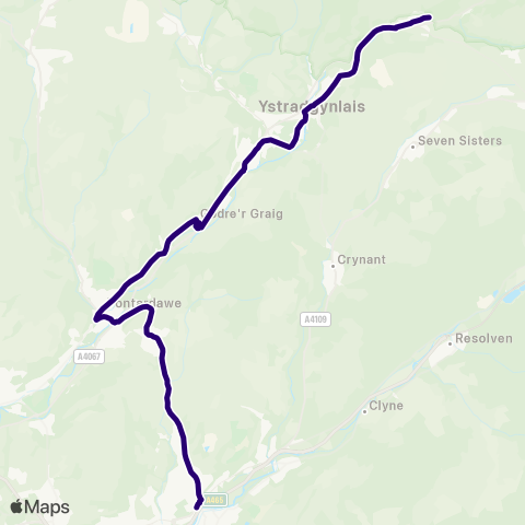 First South & West Wales  map
