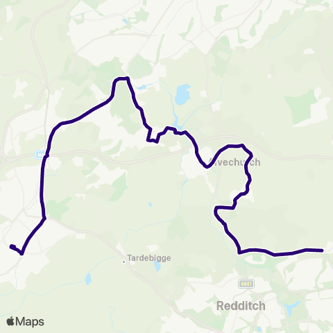 First Worcestershire S Bromsgrove HS - Beoley First School map