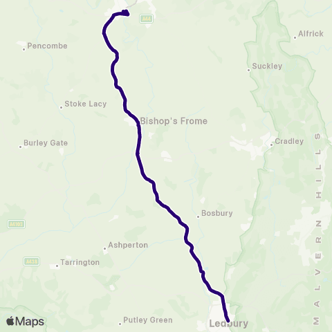 First Worcestershire Memorial - Pump Street map
