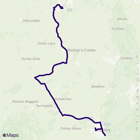 First Worcestershire Memorial - Pump Street map