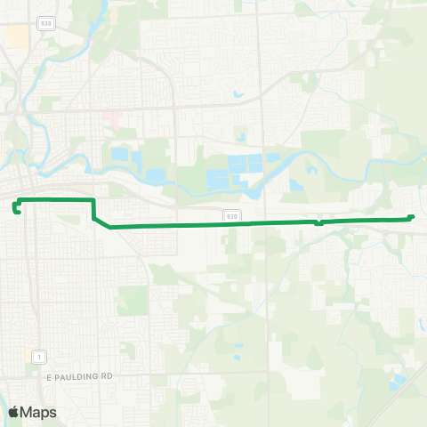 Citilink New Haven map