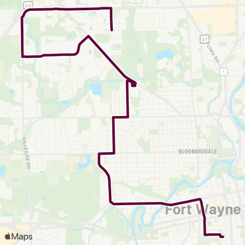 Citilink Brooklyn / Taylor map