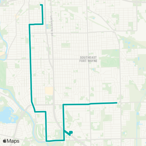 Citilink Village Woods map