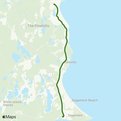 GATRA Manomet / Cedarville Link map
