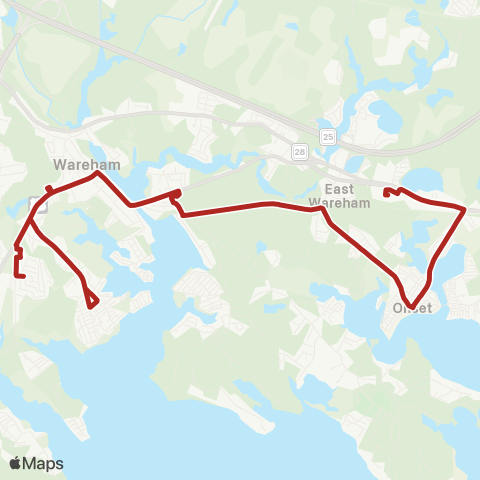 GATRA Wareham / Onset / Wareham map