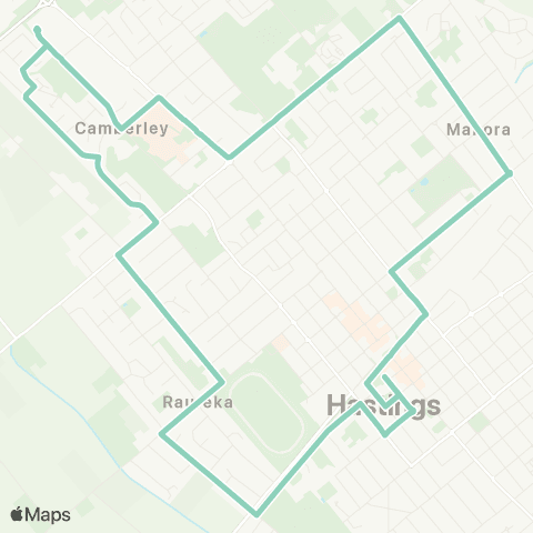 goBay Hastings Circular map