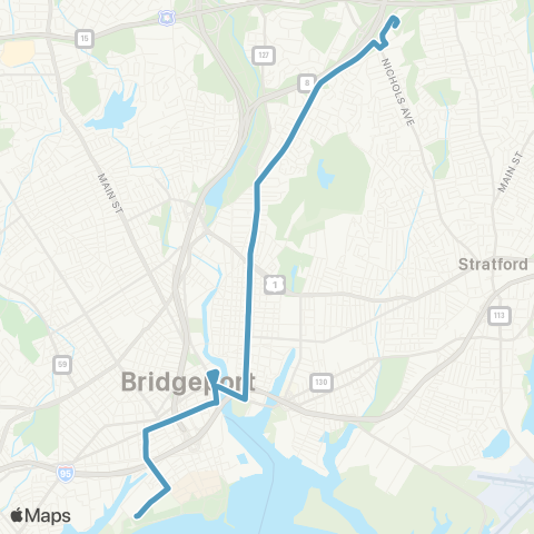 GBT Route 9 map