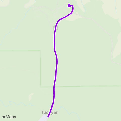Grand Canyon National Park (National Park Service) Purple map