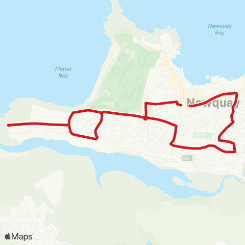Go Cornwall Bus Bus Station - Bus Station map