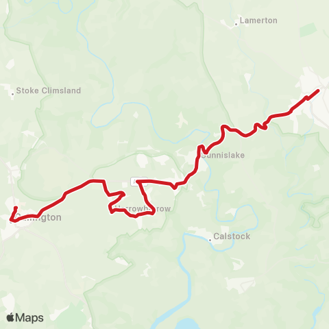 Go Cornwall Bus Bus Station - New Road map