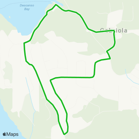 Gertie Harrison Loop map
