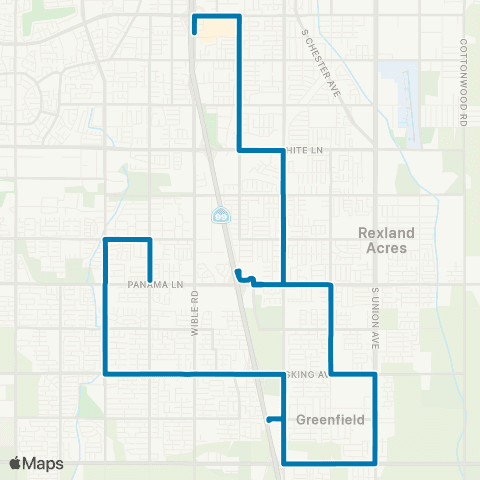 GET Akers Panama / Valley Plaza map