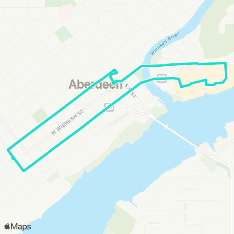 Grays Harbor Transit The WAVE map