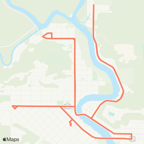 Grays Harbor Transit DASH map