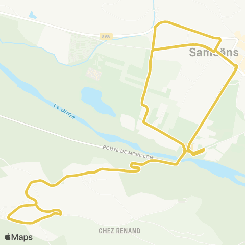 Les Navettes du Giffre Samoëns O. - Vercland / Grand Massif Express map