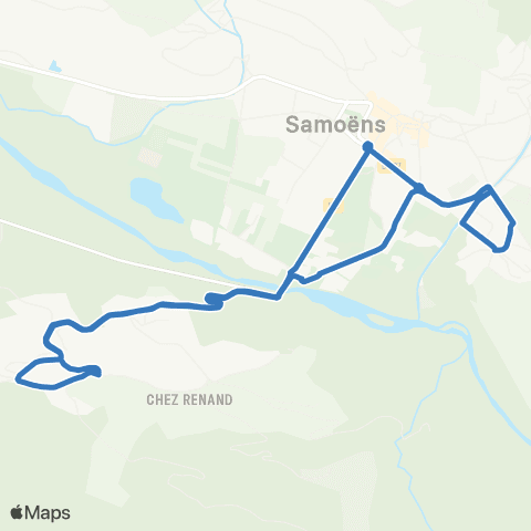 Les Navettes du Giffre Samoëns E. - Vercland / Grand Massif Express map
