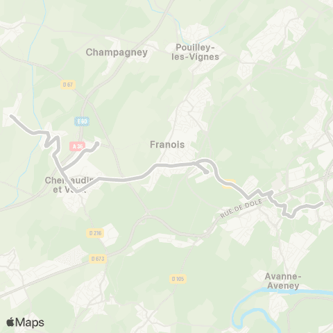 Ginko Mazerolles-le-Salin ↔ Pôle Micropolis map