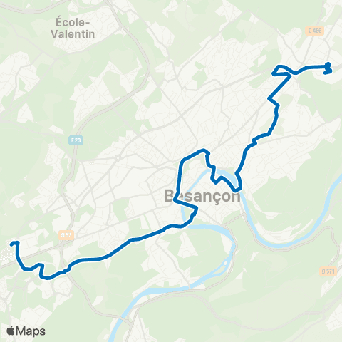 Ginko Chalezeule > CHU J.Minjoz map