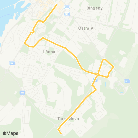 Gotlands kollektivtrafik  map