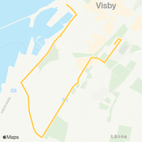 Gotlands kollektivtrafik  map
