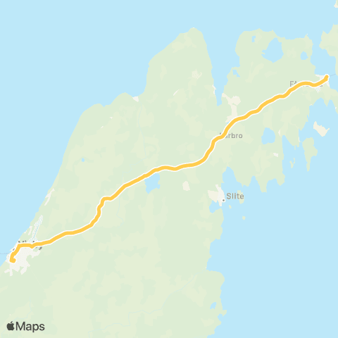 Gotlands kollektivtrafik  map