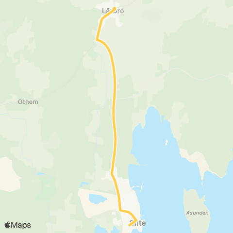 Gotlands kollektivtrafik  map